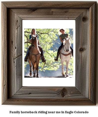 family horseback riding near me in Eagle, Colorado